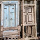 Porte indienne du XIX ème