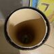 Vintage bamboo rattan floor lamp