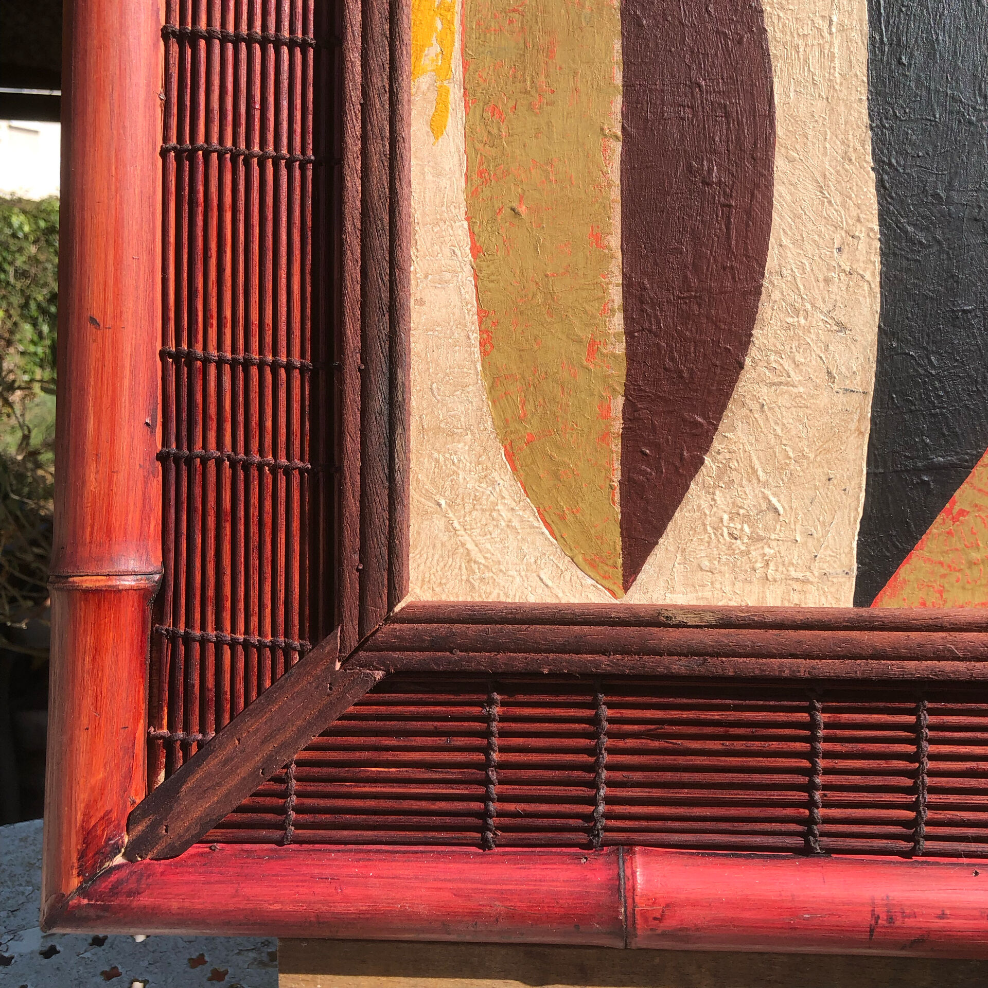 Peinture « bambou »