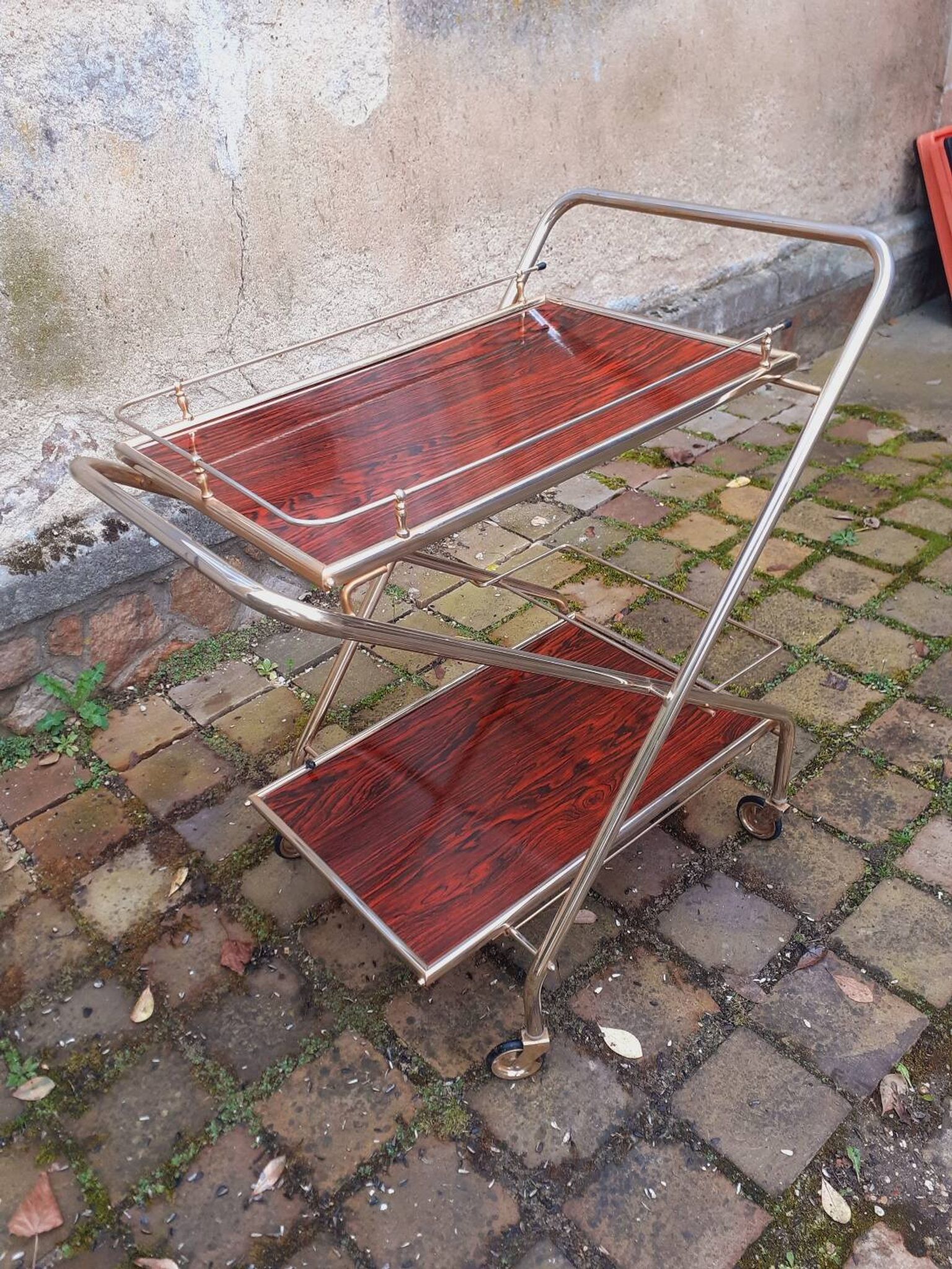 Desserte roulante, années 60