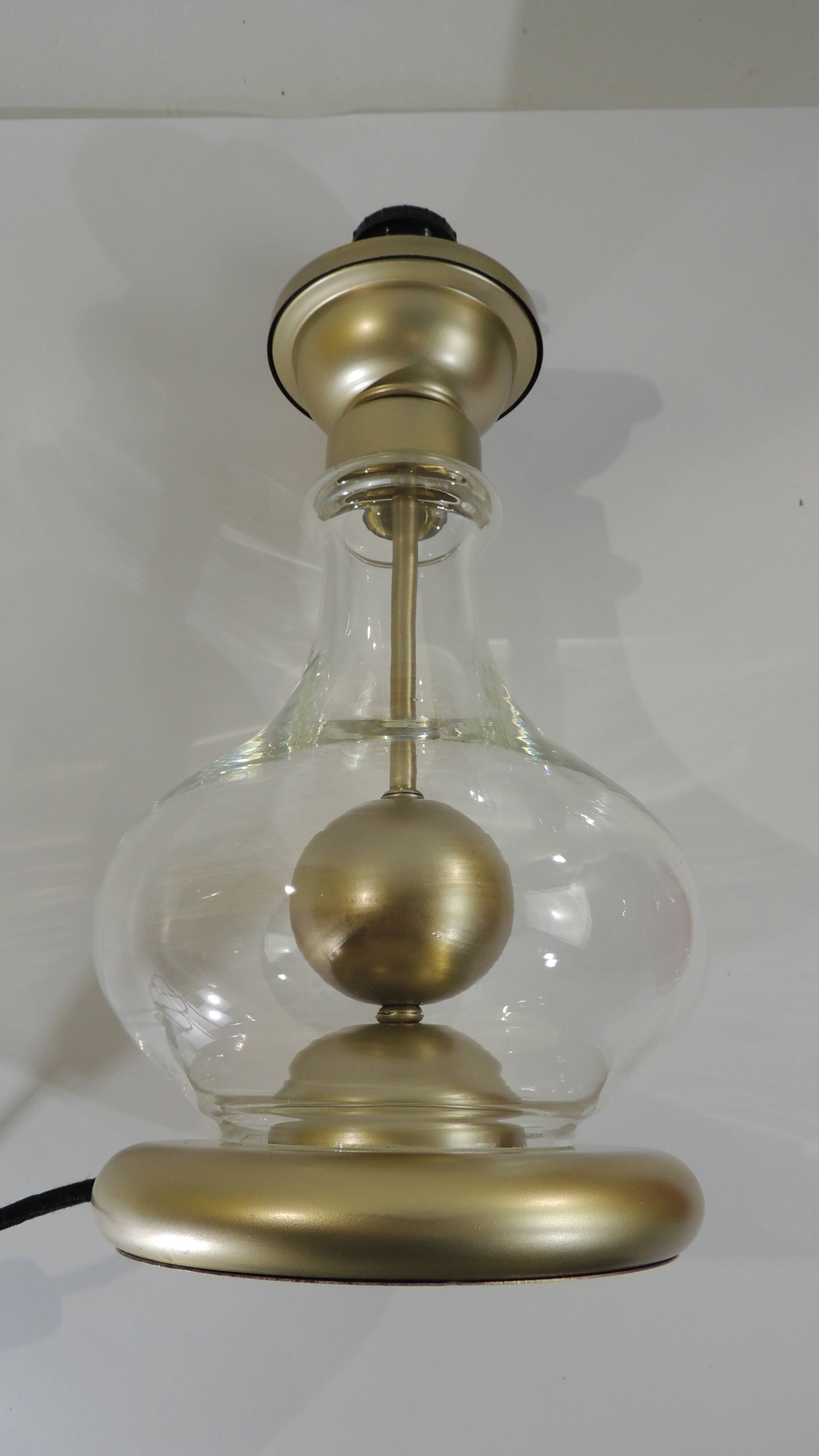 German table lamp attributed to Richard Essig, 1970s