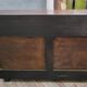 Buffet cabinet style Renaissance a caches secretes en noyer et orme époque