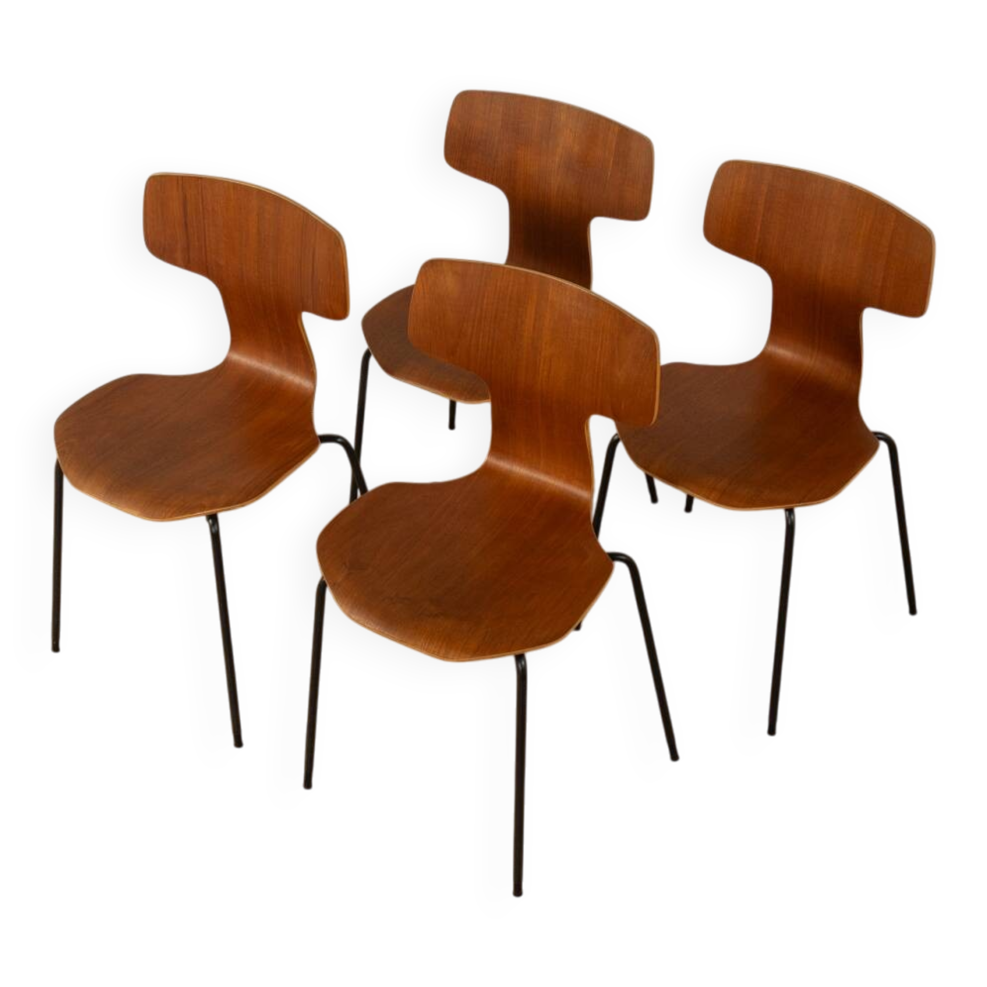 3103 Hammer chairs, Arne Jacobsen