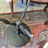 Napoléon III pedestal table in blackened wood