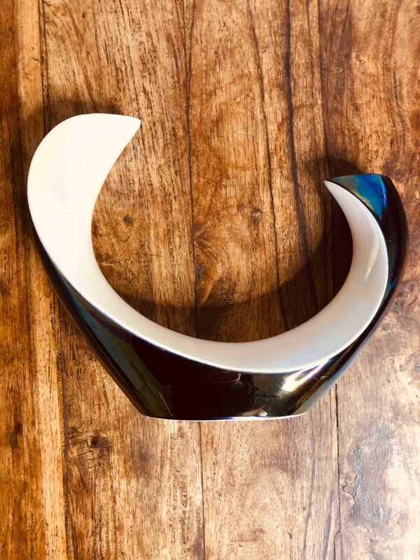 2 bougeoirs  Verceram milieu XXsiecle . 1950s