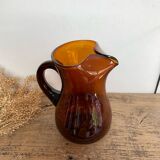 Pichet verre vintage