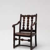 18th Century French Provincial Oak Armchair