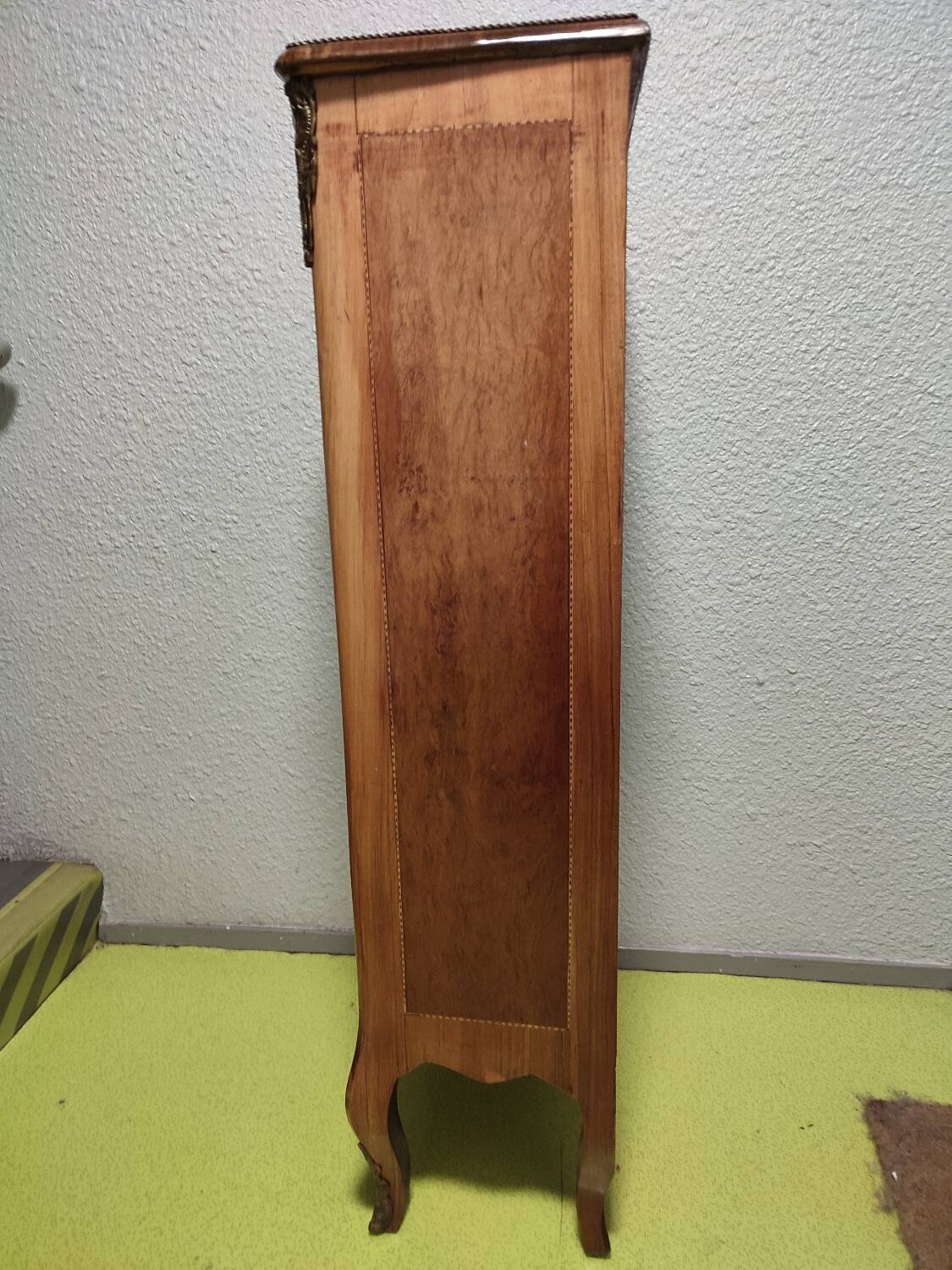 Weekly chest of drawers art deco walnut marquetry 7 drawers