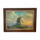 M.deschoot (1899/1971) oil on canvas "moulin de l'étendard" xx century