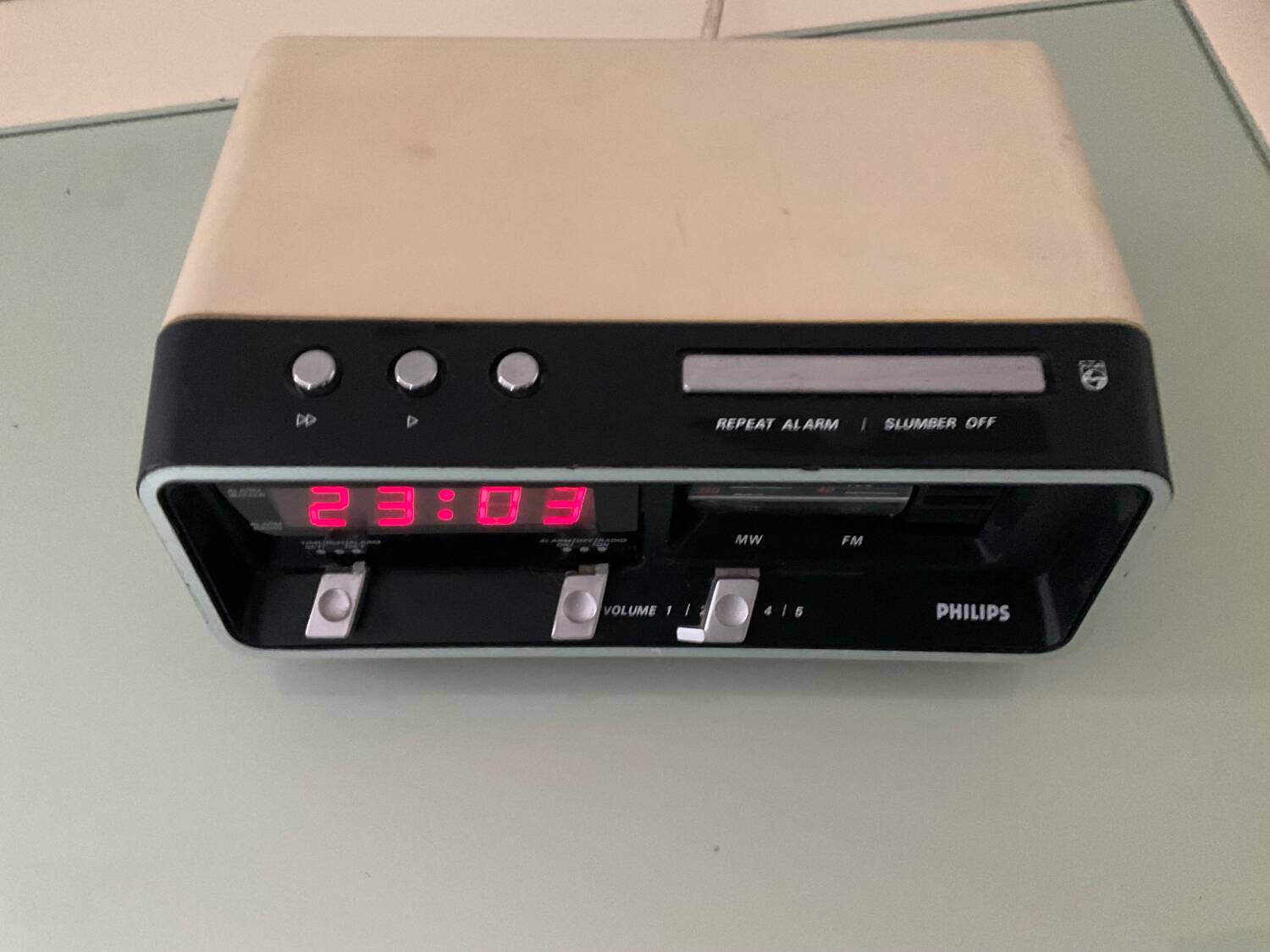 Vintage Philips radio from the 70s