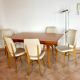 Set de 5 chaises scandinaves 1958