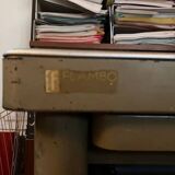 Flambo desk from the 50s in metal