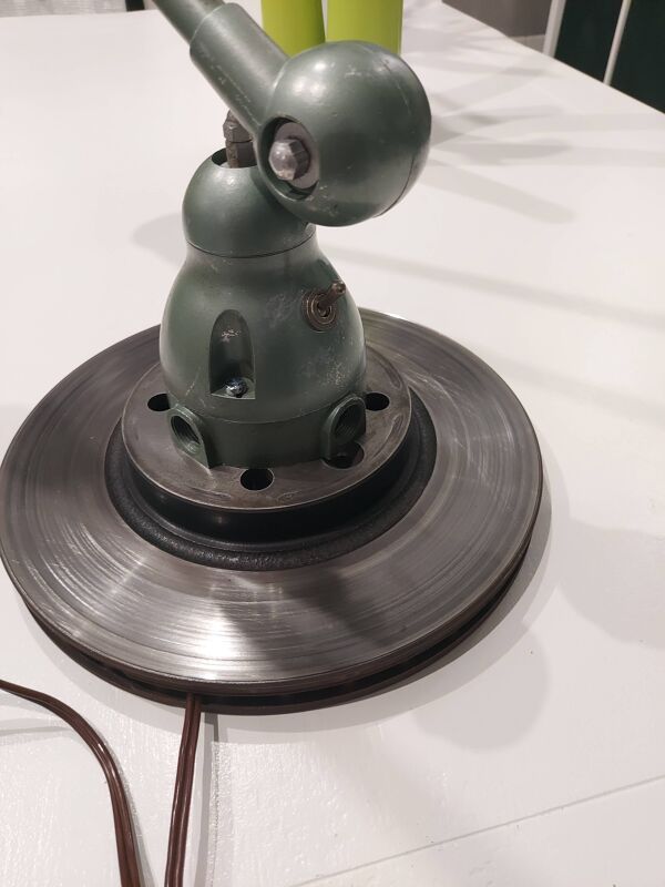 Lampe industrielle de Jean Louis Domecq  pour Jielde vintage années 1950