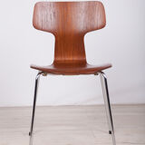 4 chaises modèle 3103 par Arne Jacobsen pour Fritz Hansen, années 1970