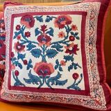 Housse de coussin réversible carré