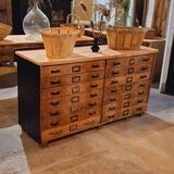 Craft cabinet with drawers