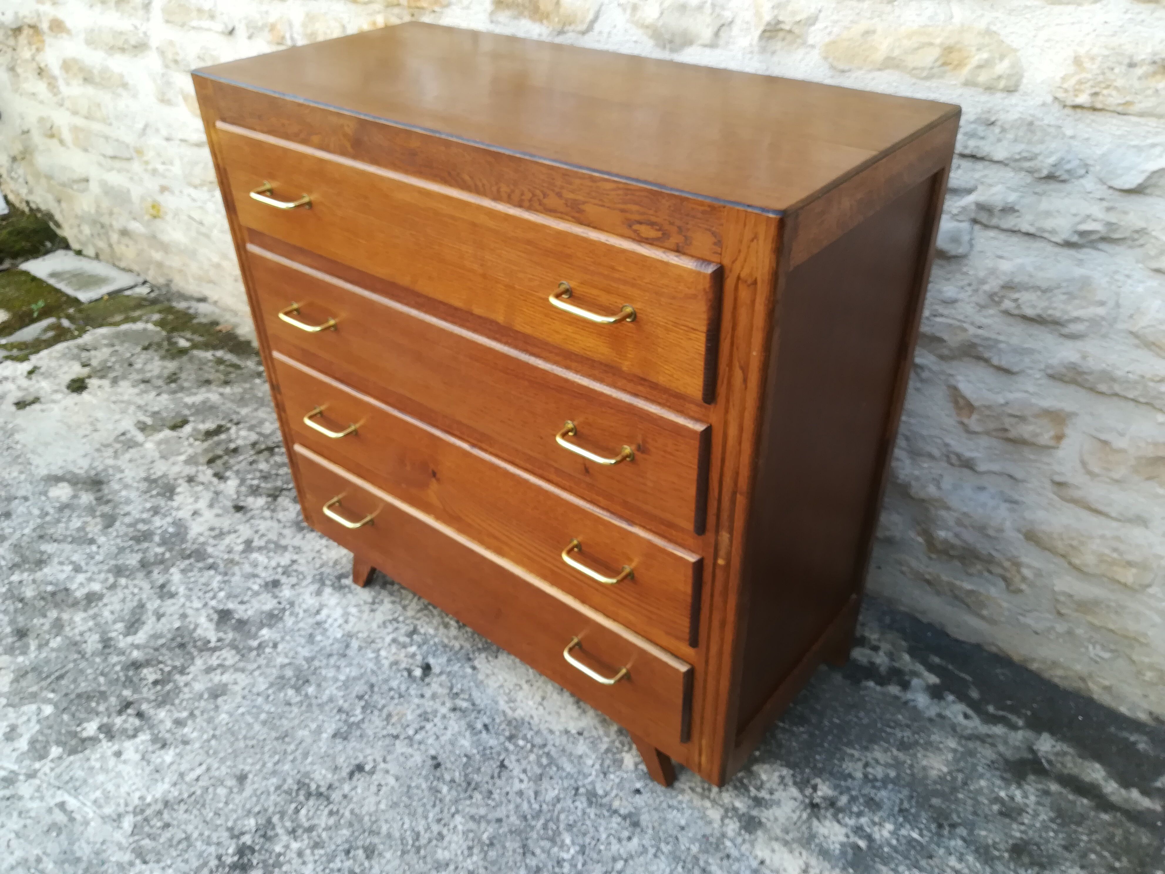 Commode vintage en chêne