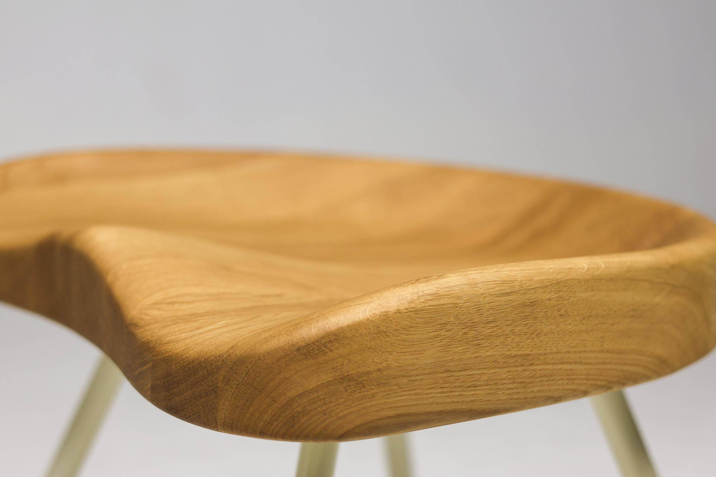 Stool 307 by Jean Prouvé for Vitra