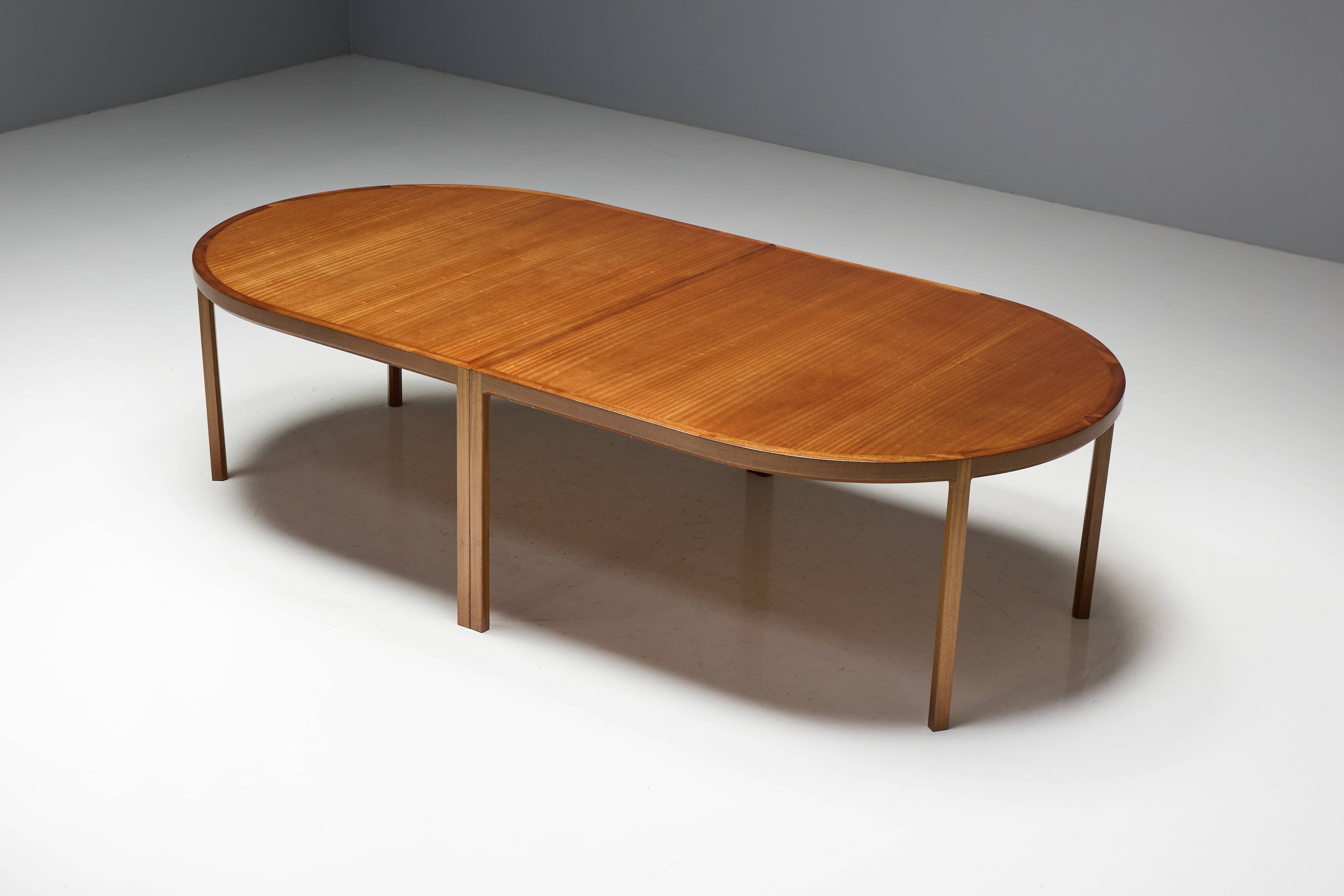 Scandinavian Modern Dining Table, Scandinavia, 1970s