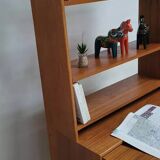 Vintage multifunctional Scandinavian teak bookshelf – Denmark – 1960s