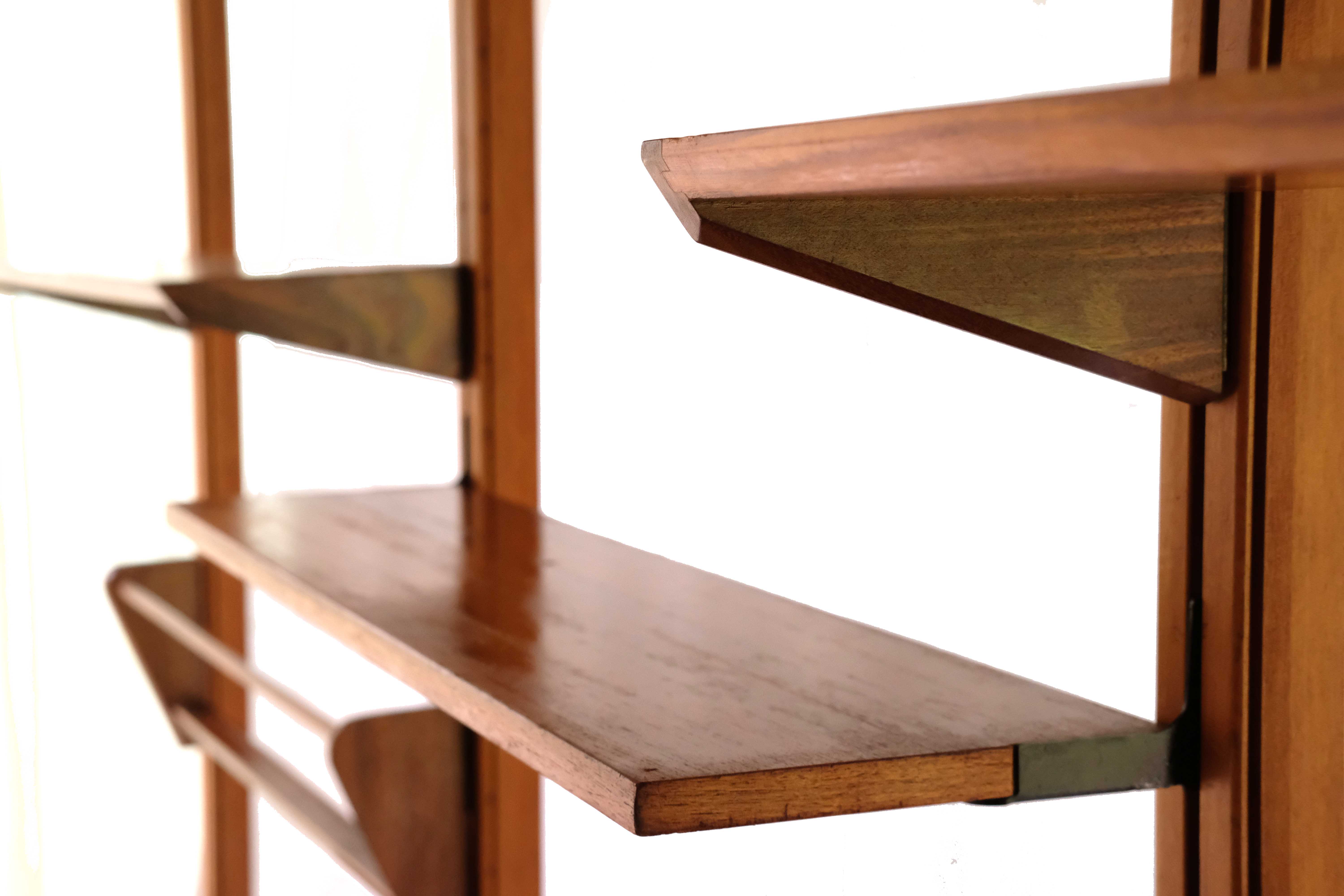Mid-Century Danish Modern Teak Wall Unit System, 1970's