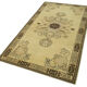 1950s Hand-Knotted Unique Turkish Beige Carpet 112 cm x 207 cm