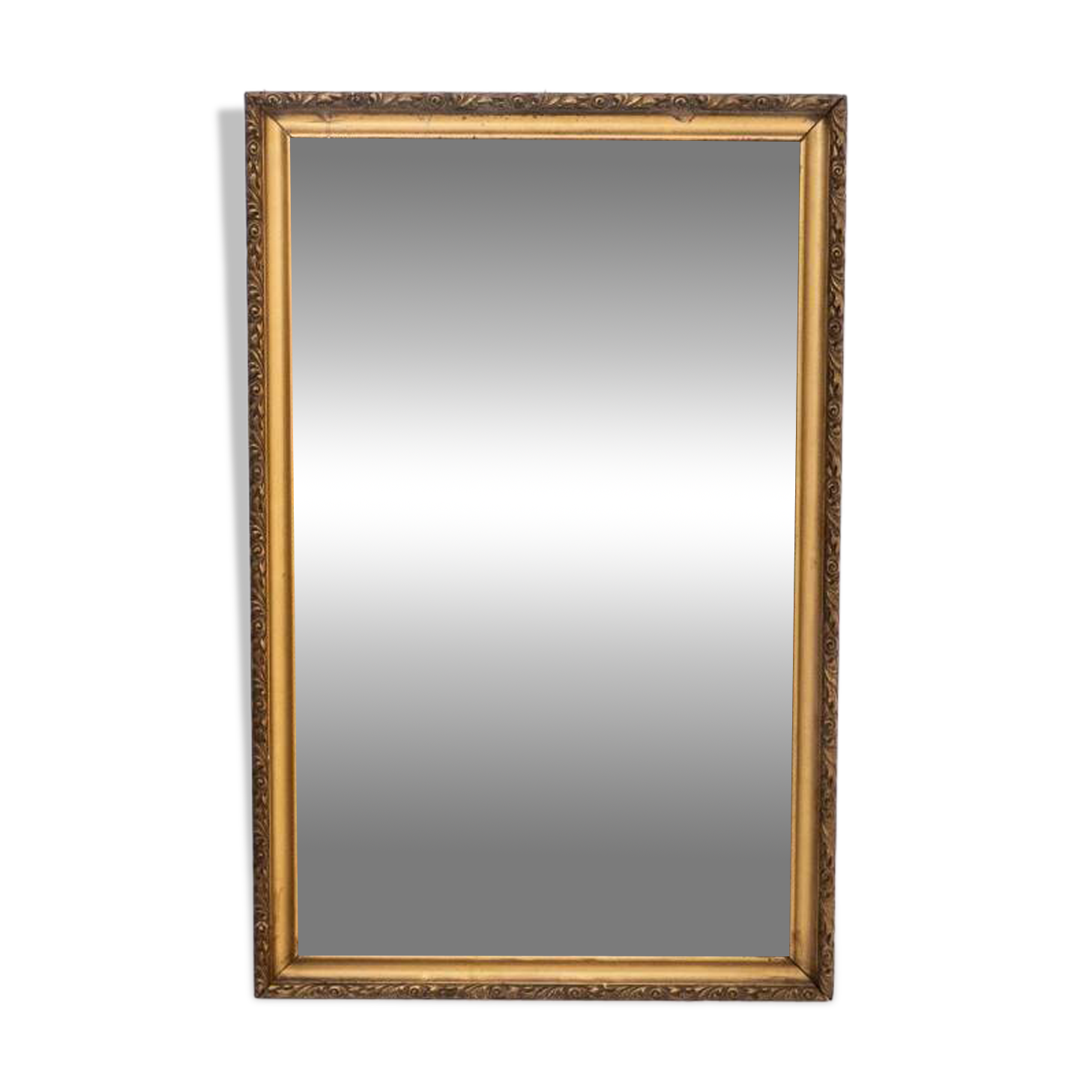 Mirror in gold frame, Western Europe.