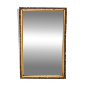 Mirror in gold frame, Western Europe.