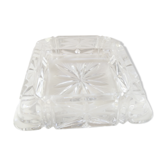 1960 cut glass ashtray