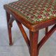 Thonet-Mundus armchair, Viennese Secession around 1915 Hoffmann fabric