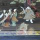 Chinese coffee table with mother-of-pearl and ivory stone inlays