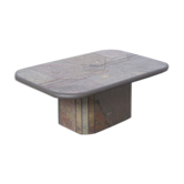 Table basse en béton Paul Kingma marron