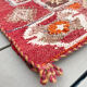 Berber cushion cover, ancient weaving Zanafi/Glaoua, unique piece.