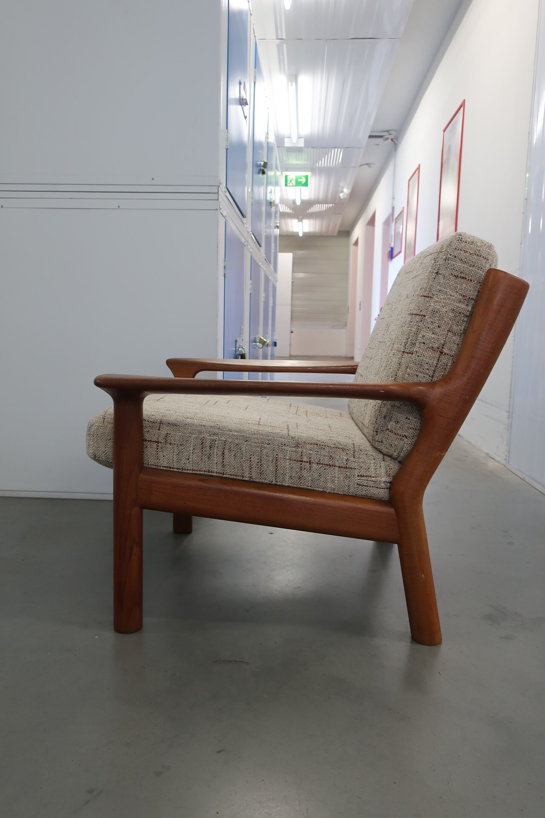Pair of danish armchairs from the 60s in teak
