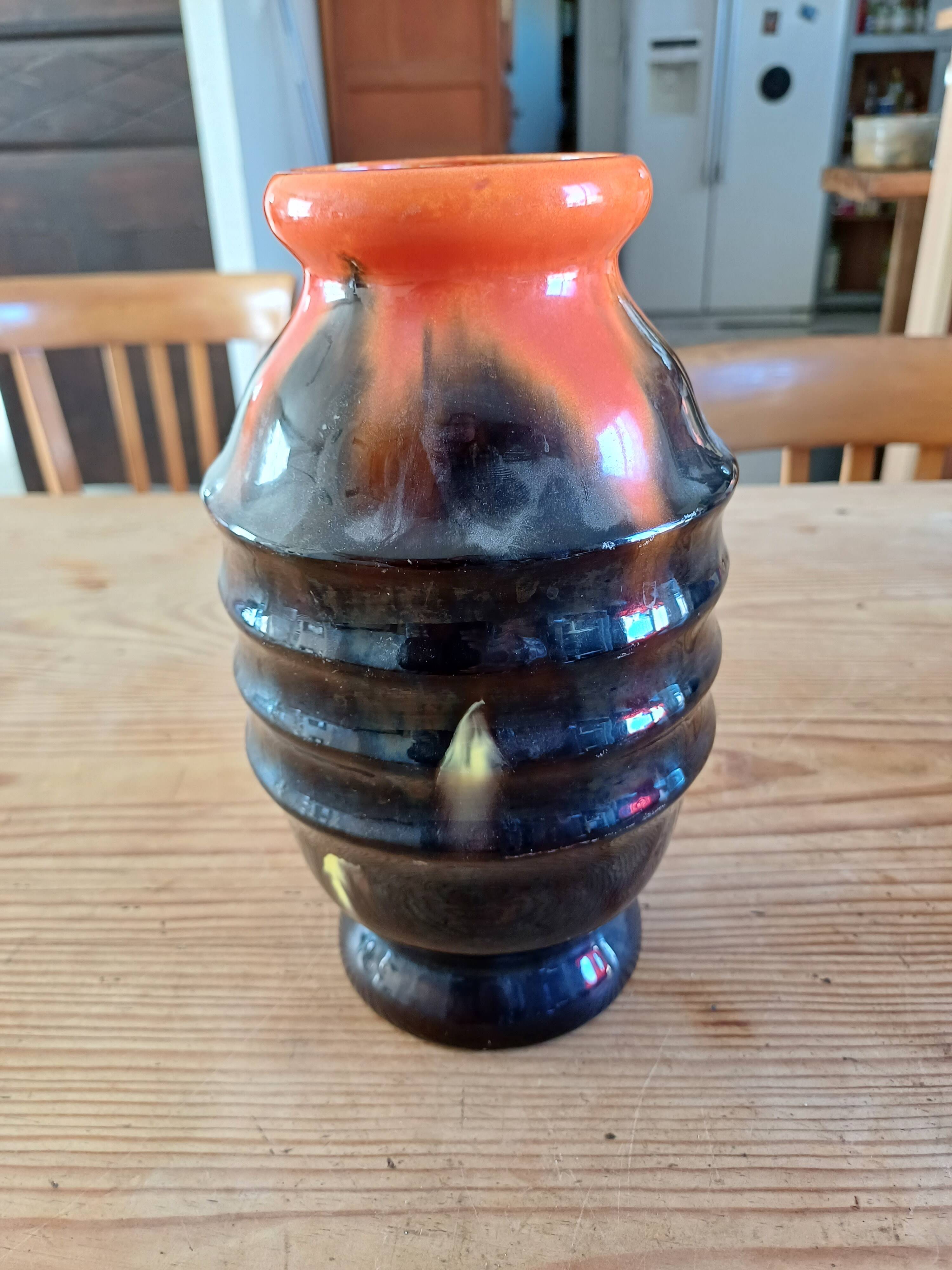 Vintage Earthenware Vase from the 60s