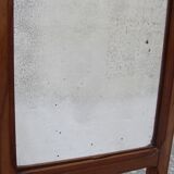 Vintage wooden wall dressing room