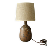 Stoneware lamp signed Alain Prudhomme, circa 1970