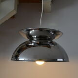 Vintage suspension Concentrica by Harvey Guzzini chrome steel