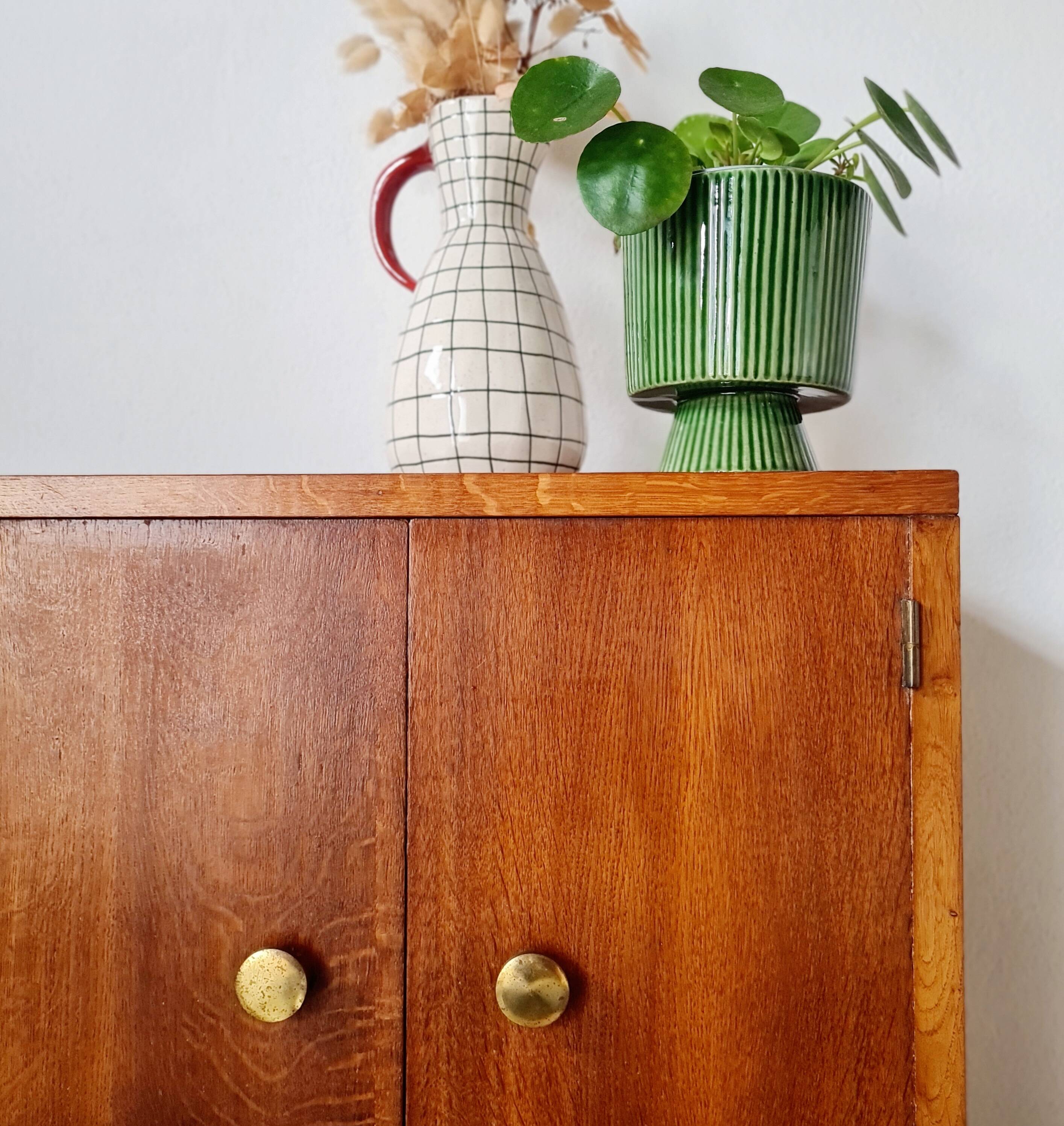 Small antique piece of furniture - retro bedside table
