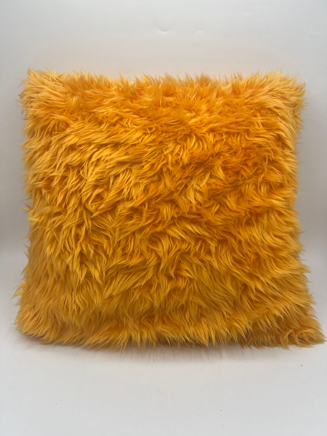 Vintage fur cushion