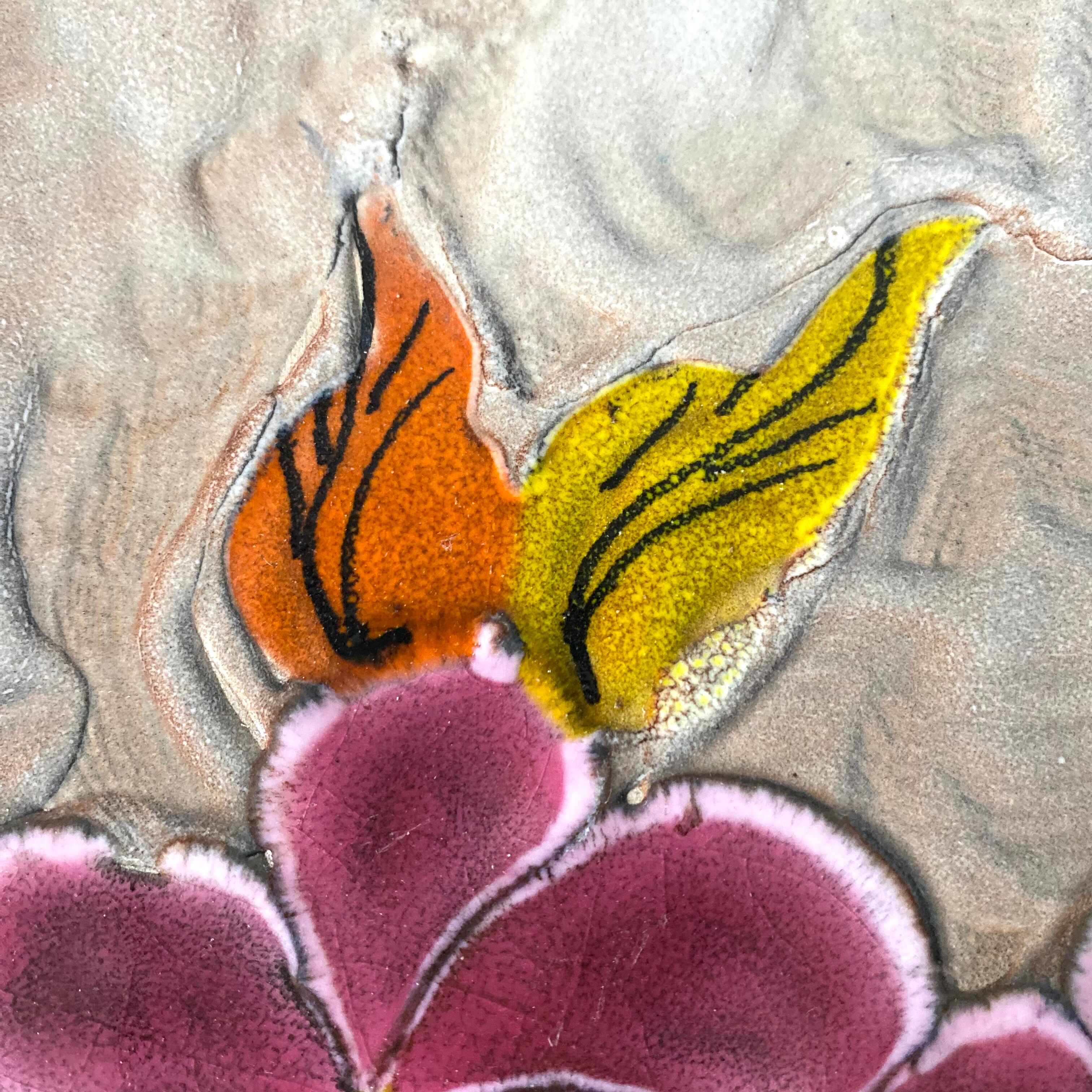 Ceramic cake and pie dish, Poët Laval, Brittany