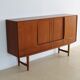 Vintage high board | wall cabinet | E.W. Bach | Danish