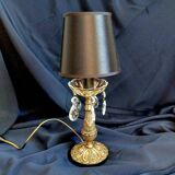 Small vintage brass lamp