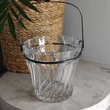Crystal ice bucket