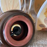 Vintage stoneware lamp