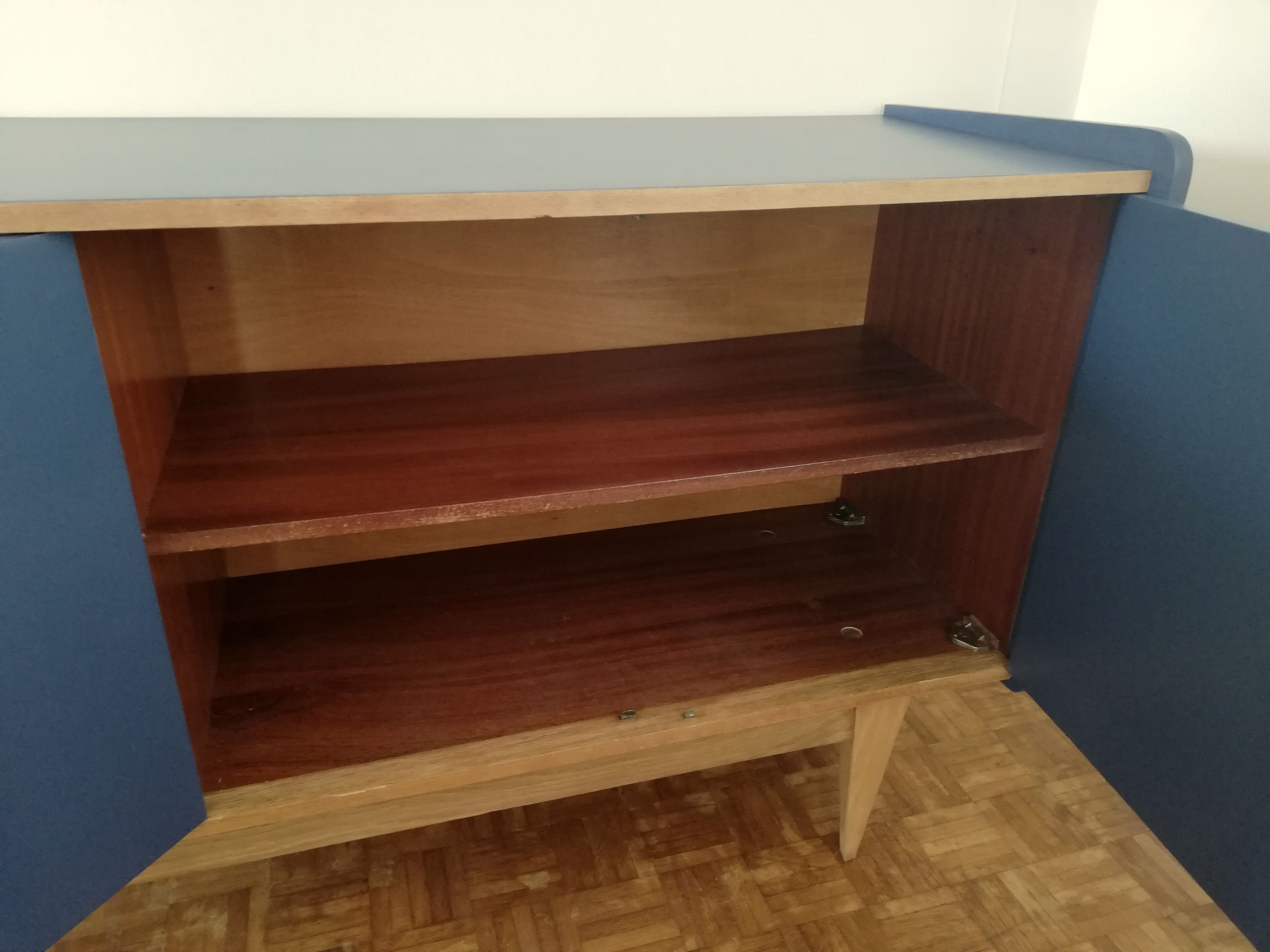 Sideboard blue night 60s reasons Deco