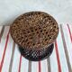 Diabolo rattan stool