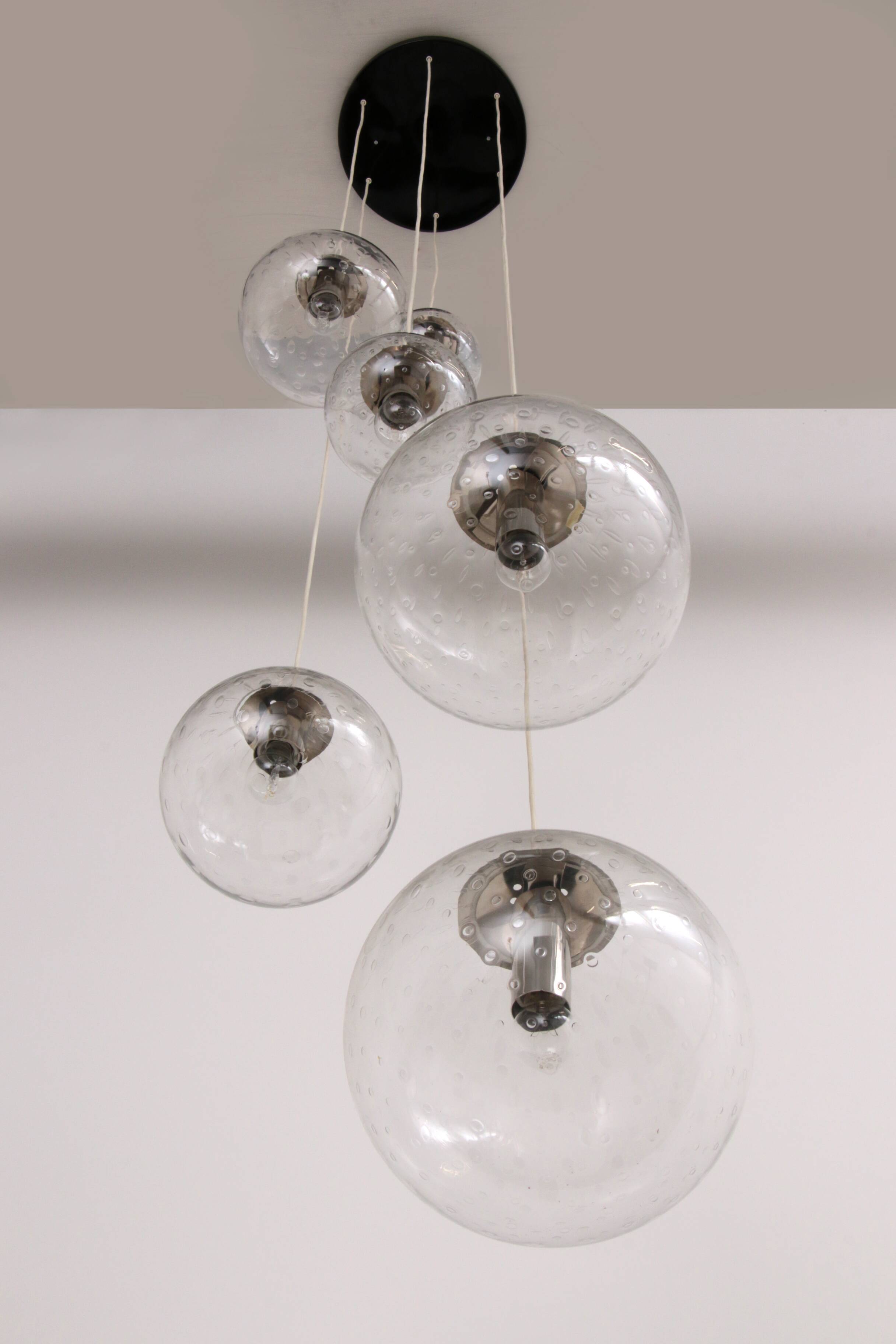 Raak Amsterdam Hanging Lamp Model B 1285 Design, 1968 Netherlands.
