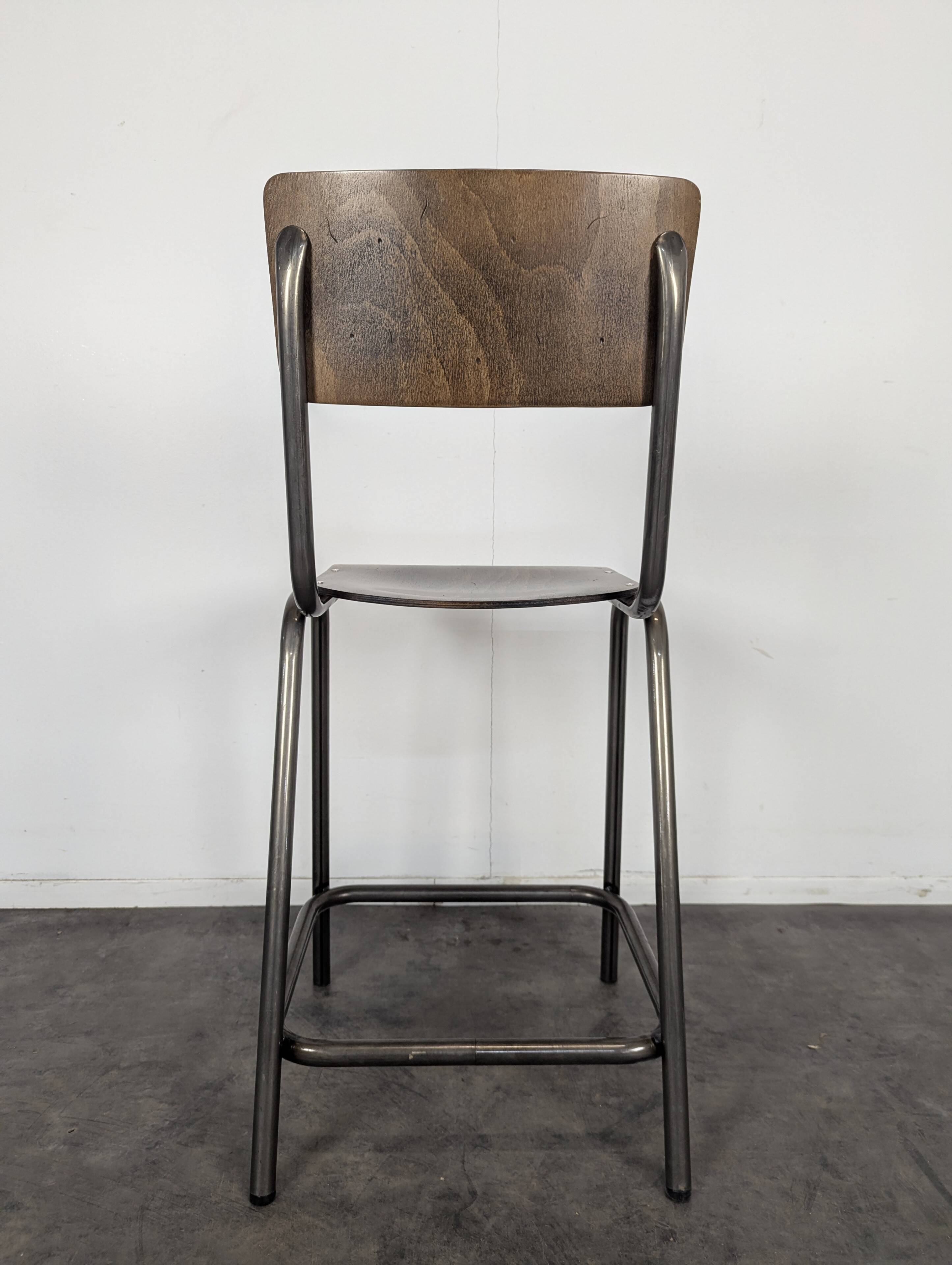 Industrial style bar stool