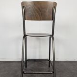 Industrial style bar stool